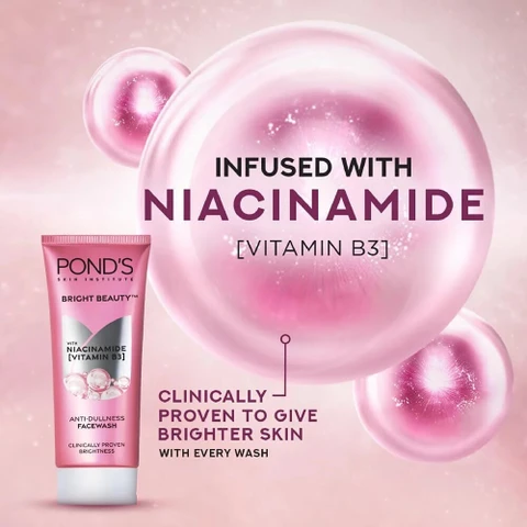 Ponds Face Wash Bright Beauty { Medin BDT 100g }